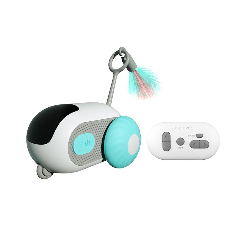 Smart Running Car Remote Control Electric Cat Toy Entertainment Pet Mouse Interactive Feather Cat Toy Cat Toy