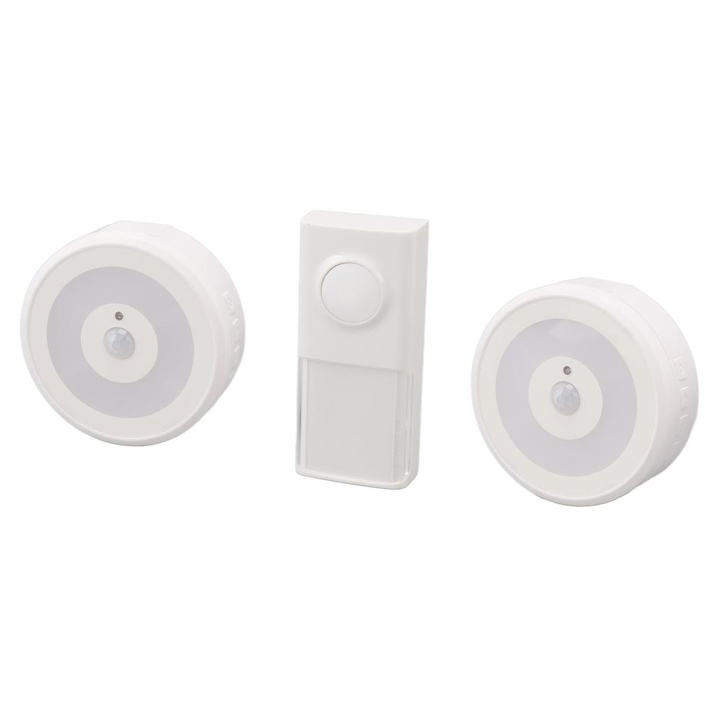 Waterproof Wireless Doorbell with 58 Pieces of Music Human Body Induction Light USB Powered Smart