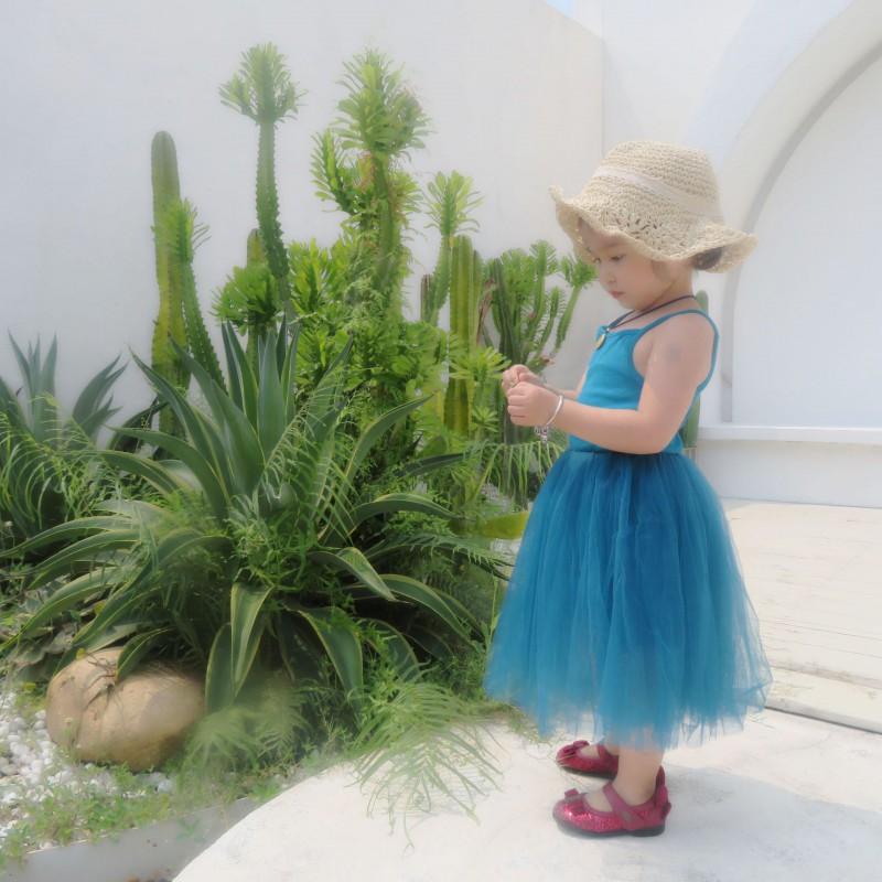 Девочки Платье на бретельках Детское Принцесса Тюль Туту 3-8 лет