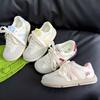 Маленькие белые туфли кремовые туфли на плоской подошве женские уродливые милые дышащие осенние новые шикарные студенческие корейские парусиновые туфли большая голова
