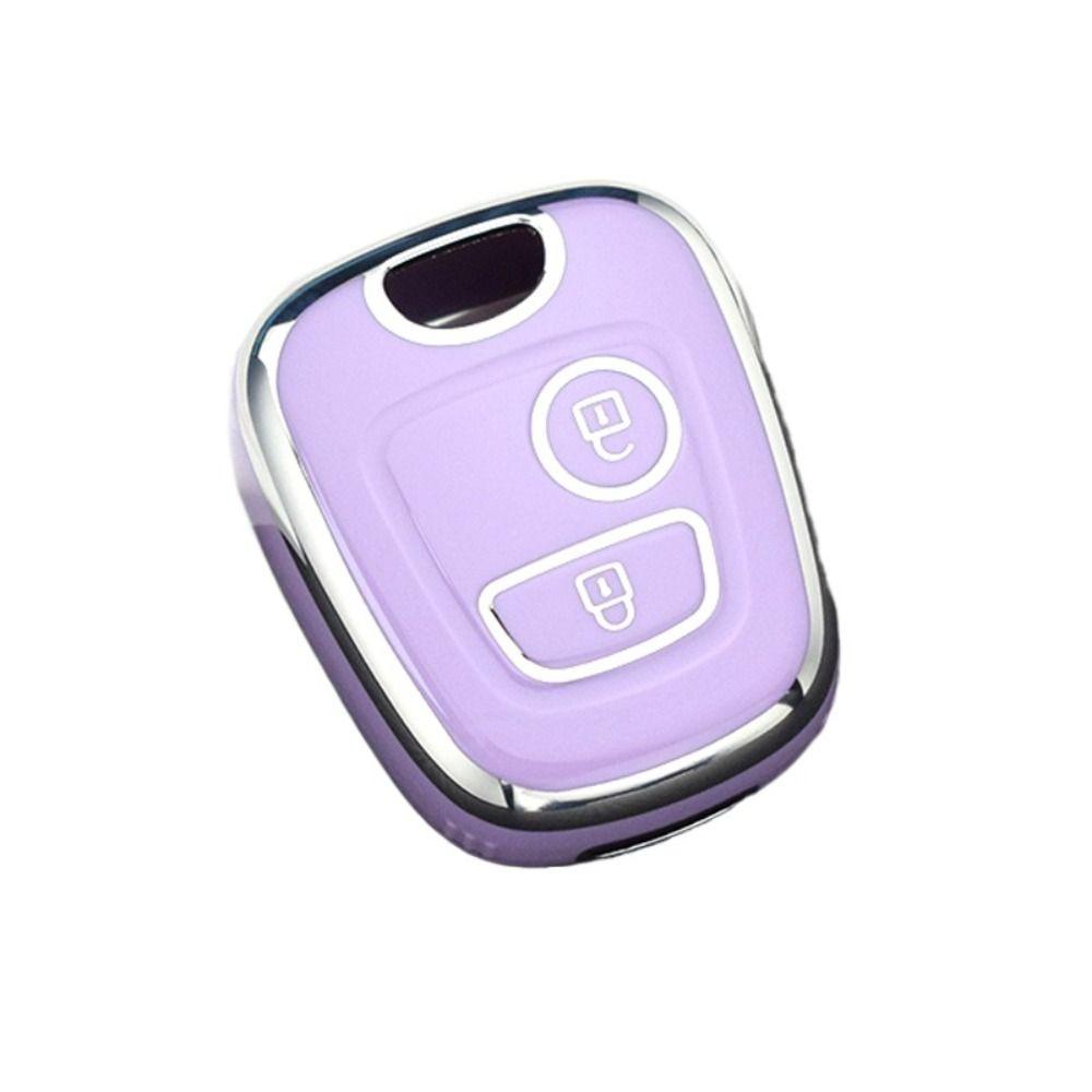 Holder Key Case Cover for Citroen C1 C4 For Peugeot 106 107 206 207 306 307 Car Accessories