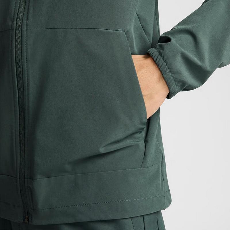 Nike Куртка Rpl Unlimited Swoosh с капюшоном и длинным рукавом с надписью Пальто мужские куртки зеленые черные FZ1071-338