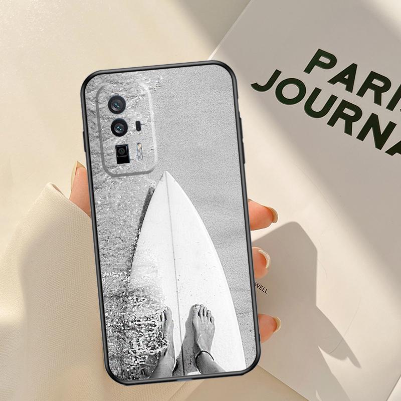 Чехол для телефона Surf Surfboard для Xiaomi 15T 14T 13T Pro 14 15 Ultra 17 Pro Max POCO F8 F7 F5 F6 X3 X5 X6 X7 Pro Coque
