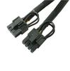 Упаковка из 10 штук PCI Express 6-pin на двойной 8-pin (6+2 контакта) Адаптер питания для видеокарты