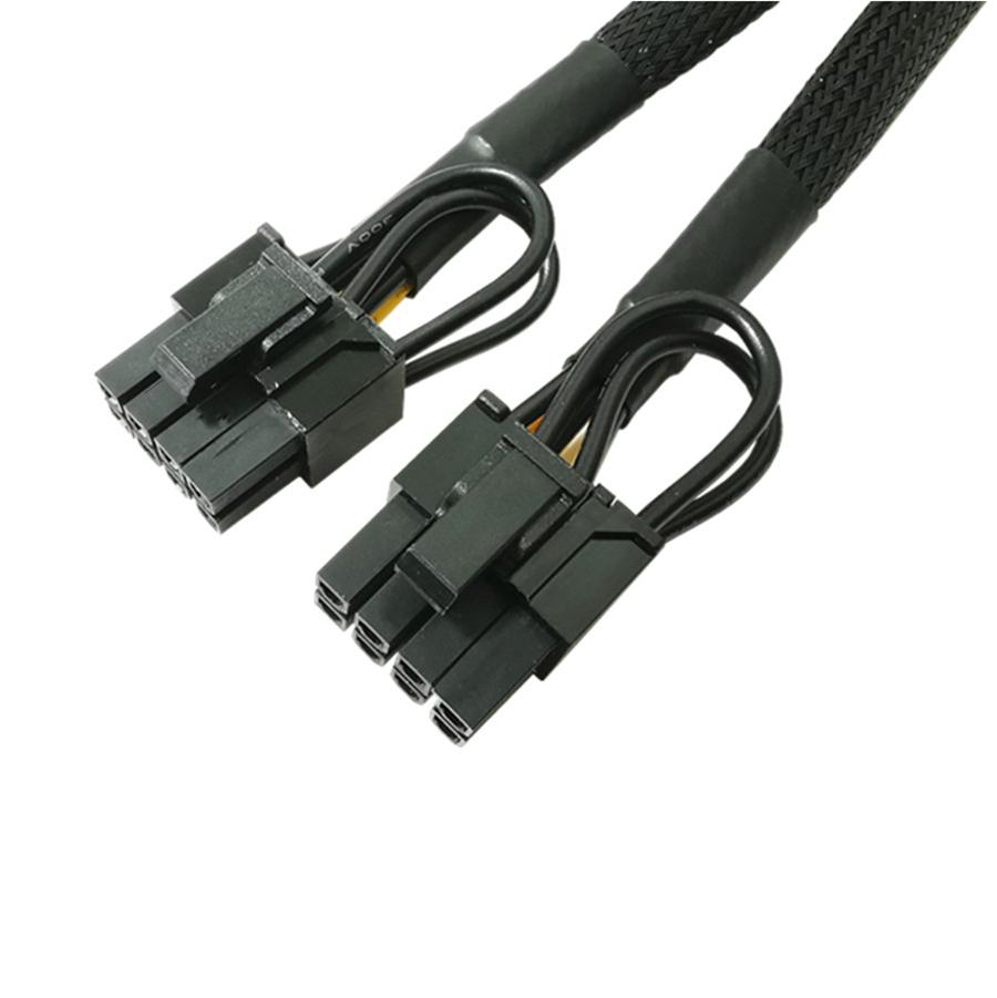 Упаковка из 10 штук PCI Express 6-pin на двойной 8-pin (6+2 контакта) Адаптер питания для видеокарты
