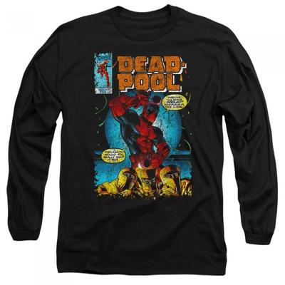 Deadpool Унисекс Взрослый Хотите ли вы это Футболка с обложкой комикса