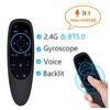 G10s Pro BT Smart Voice Remote Control 2.4G Bluetooth 5.0 Wireless Air Mouse 6 Axis Gyroscope Ir Learning Compatible for Android TV Box