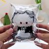 Transparent Doll Storage Pouch Flower Keychain Outdoor Doll Display Bag  Plush Doll