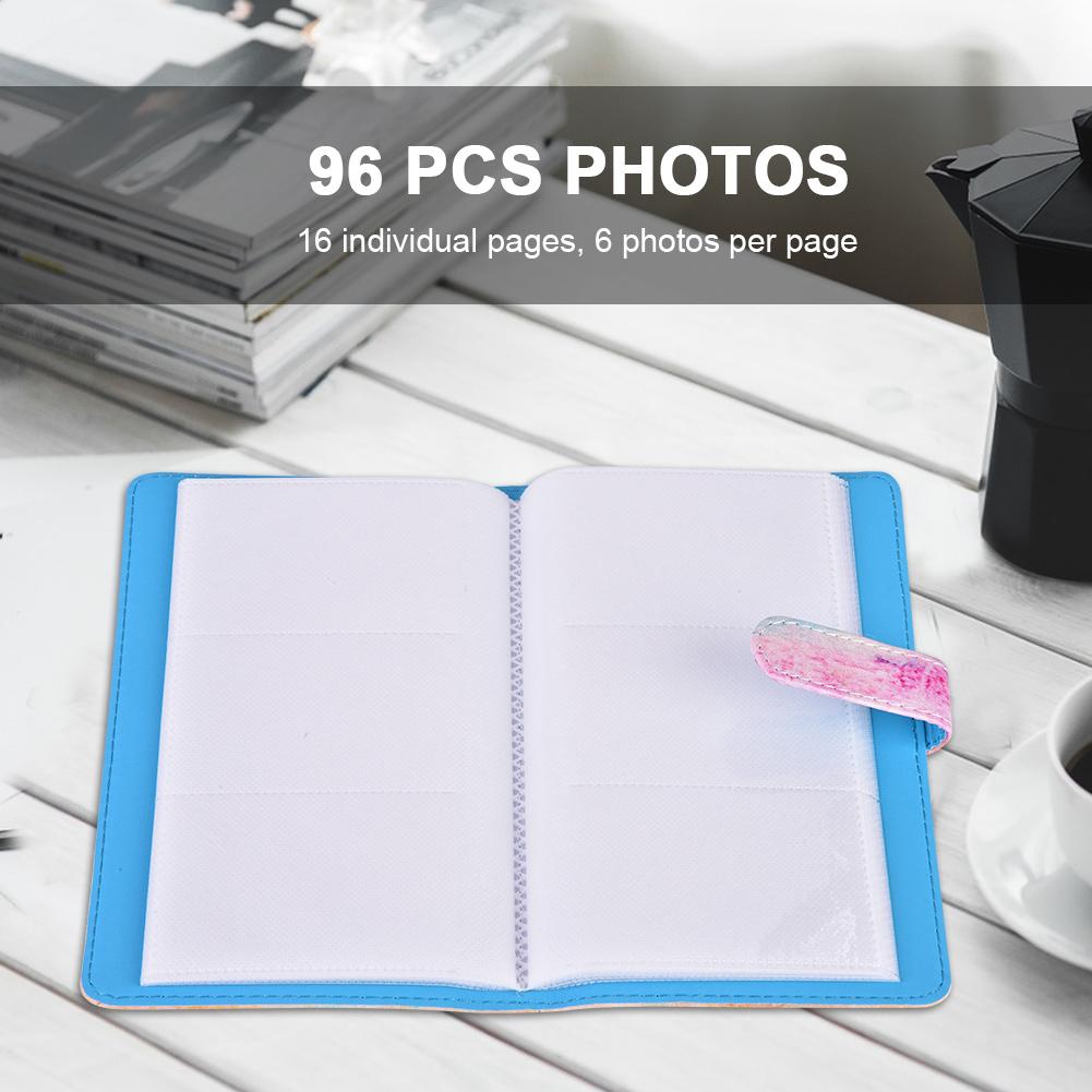 96 Pockets 3'' Photo Album for Fujifilm Instax Leica Sofort Lomo Mini(Oil Painting)