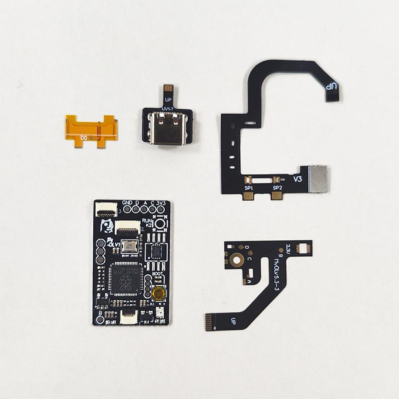 1 комплект для Raspberry Pi2040 Запасная часть Кабель для игровой консоли Шлейф ЦП Ленточный кабель Модернизируемый чип для Switch /Lite/Oled