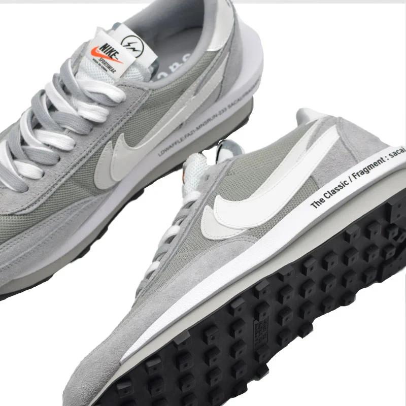 DH2684-001 fragment design A sacai A Nike LD Waffle "Light Smoke Grey" (Men's)