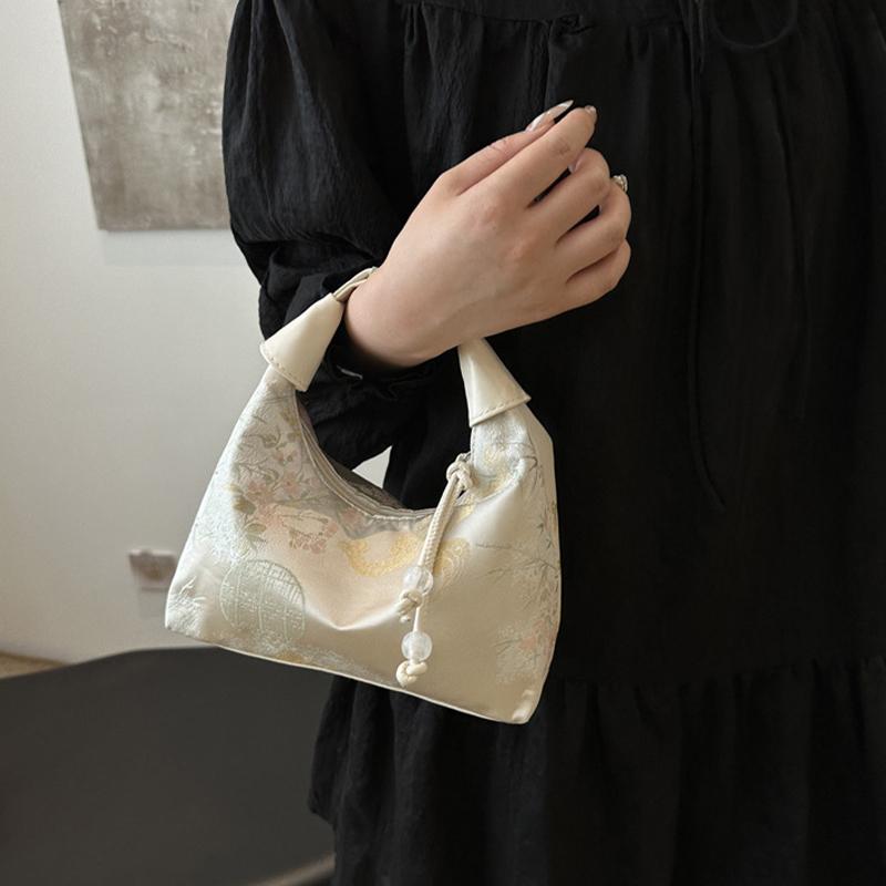 Женские сумки с тонкой вышивкой в китайском стиле 2025 Лето Сумка на плечо Кроссбоди Повседневная Вечерняя сумка-тоут для женщин