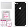 apgo Защитная наклейка-скин для задней панели, совместимая с Alcatel Idol 5, Пленка-обертка, Фольга, Винил - Узор Карбон черный