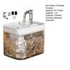 Cat Drinking Fountain Replaceable Filter Pet Fountain Automatic Pet Water Fountain with 3 Filter Sponge for Cats Dogs 1.5l