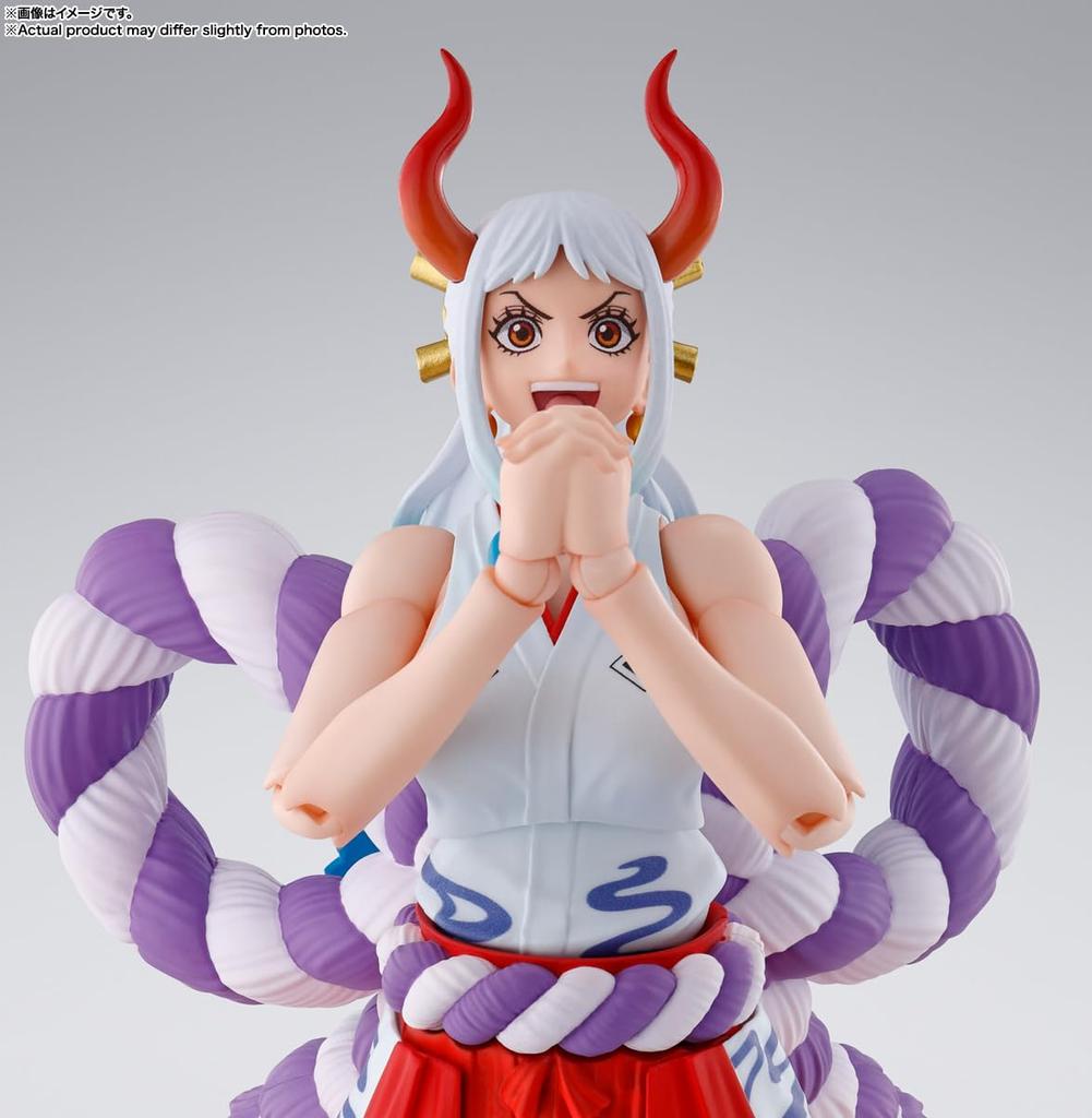TAMASHII NATIONS TAMASHII NATIONS ONE PIECE Ямато 185 мм окрашенная подвижная фигурка SHFiguarts приблизительно. ПВХ и АБС