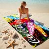 Christmas Gift Halloween Theme Bear Truck Coca Cola beach towel outdoor camping vacation swimming beach towel outdoor absorbent bath towel Y7