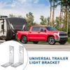 2 шт. кронштейны для фонарей прицепа, устойчивые к коррозии, универсальные, простые в установке, L-образные кронштейны для задних фонарей