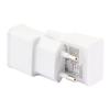 2 порта USB зарядное устройство для мобильного телефона 5 В/2 А ЕС вилка быстрая зарядка настенный адаптер для путешествий портативный быстрая зарядка черный/белый для iPhone