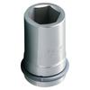 Kyoto Machine Tool Алюминиевая гайка колеса 19 мм x Привод x Общая длина 52 мм (КТК) Головка, Шестигранная, ABP4-19ALP, Размер Размер 12,7 мм Длина