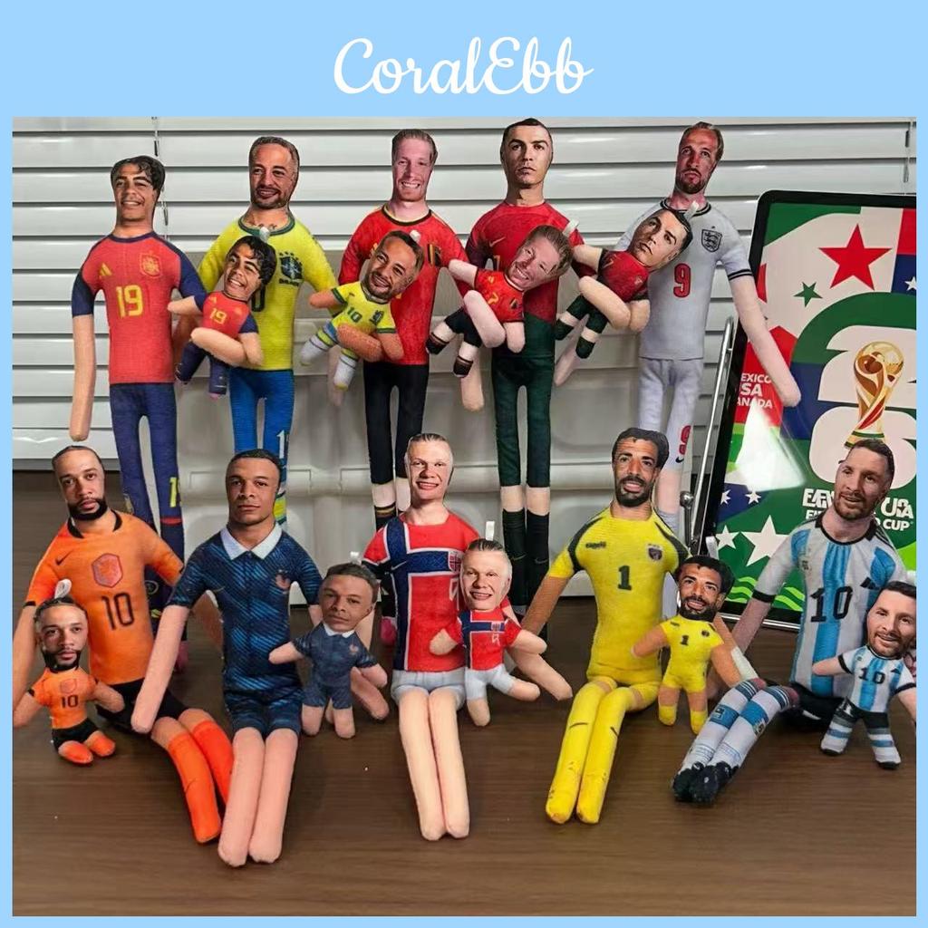 Football Star Plush Toy With Pp Cotton For Kids And Collectors