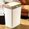 Plastic Trash  With Lid,  Basket, Kitchen With Lid, Trash  With High Appearance,  Household Use