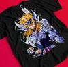Saint Seiya T-Shirt Knights Of the Zodiac Anime Manga Hyoga Top Shun Graphic Tee BB286