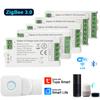 Zigbee 3.0 Светодиодный контроллер WiFi Приложение Удаленный для ШИМ Диммирования CCT RGB RGBW RGBCCT Светодиодной ленты Мост Tuya Шлюз Voi Управление DC5V-24V
