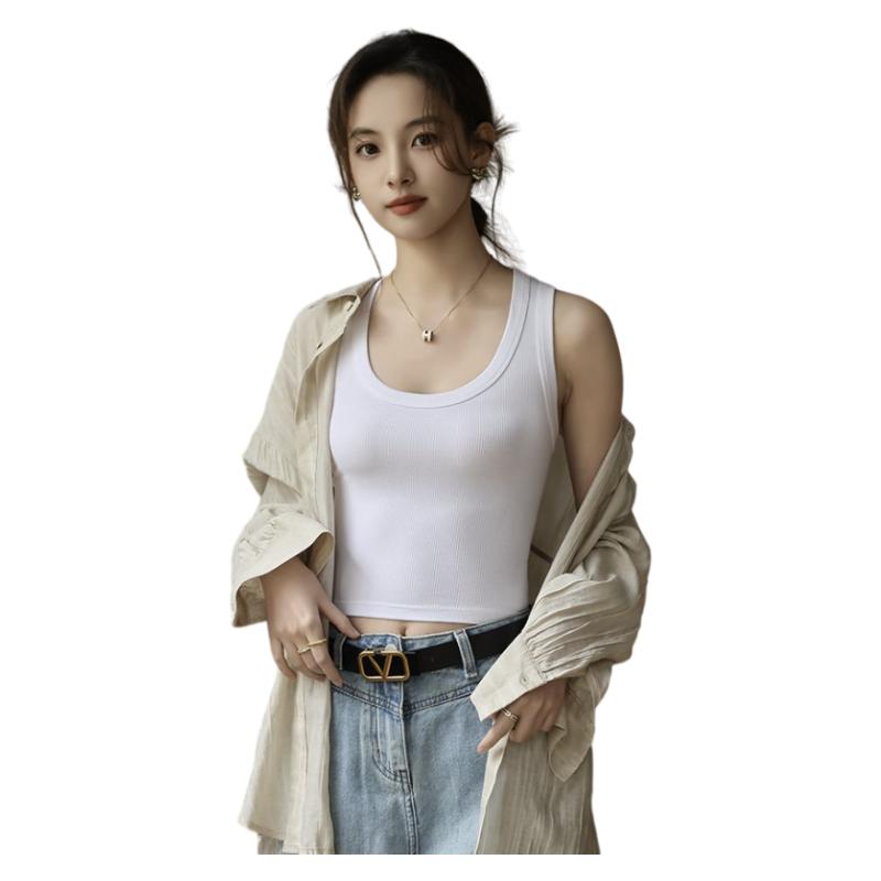 MiiOW Women's Camisole Tank Top [Racerback, U-Neck]