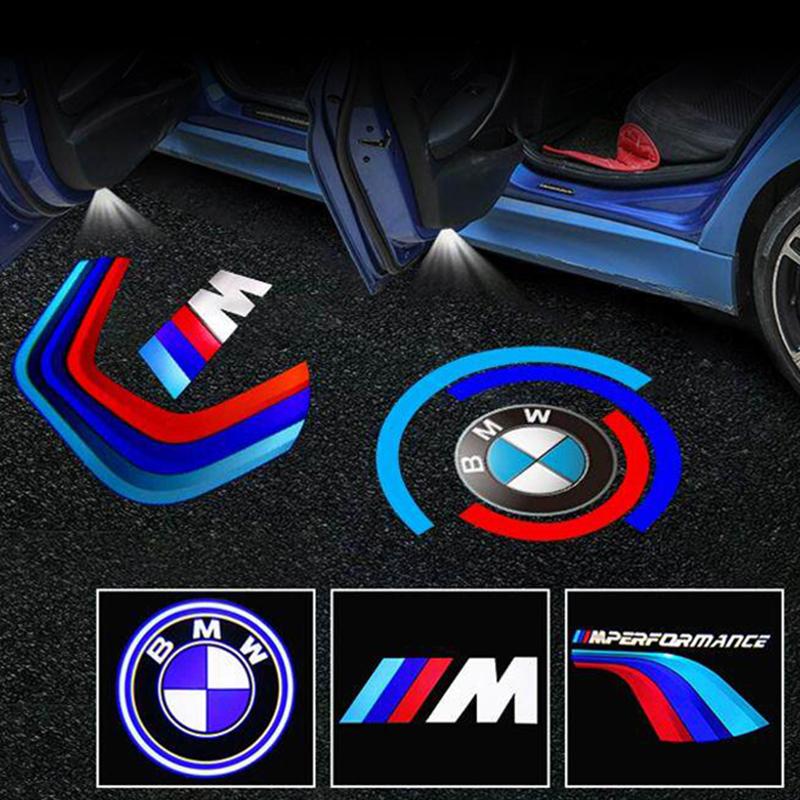 LED Car Door Logo Projector Light Welcome Lamp Car Sticker Auto Accessories Fit BMW E90 E91 E92 E93 E60 E61 F10 F07 E63 E64 F12