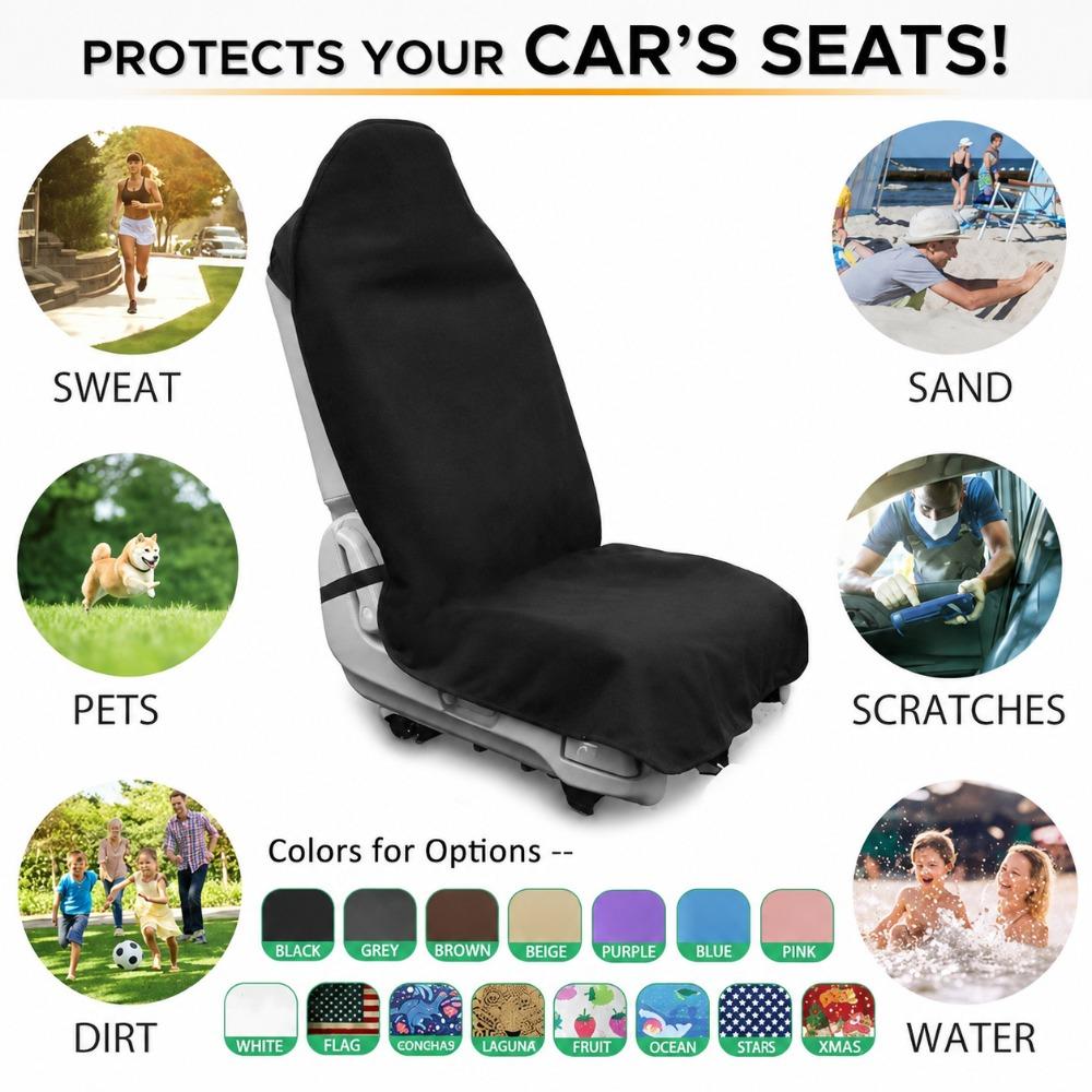 Four-Season Seat Cushion Protector Machine Washable Seat Cushion Cover Car Seats