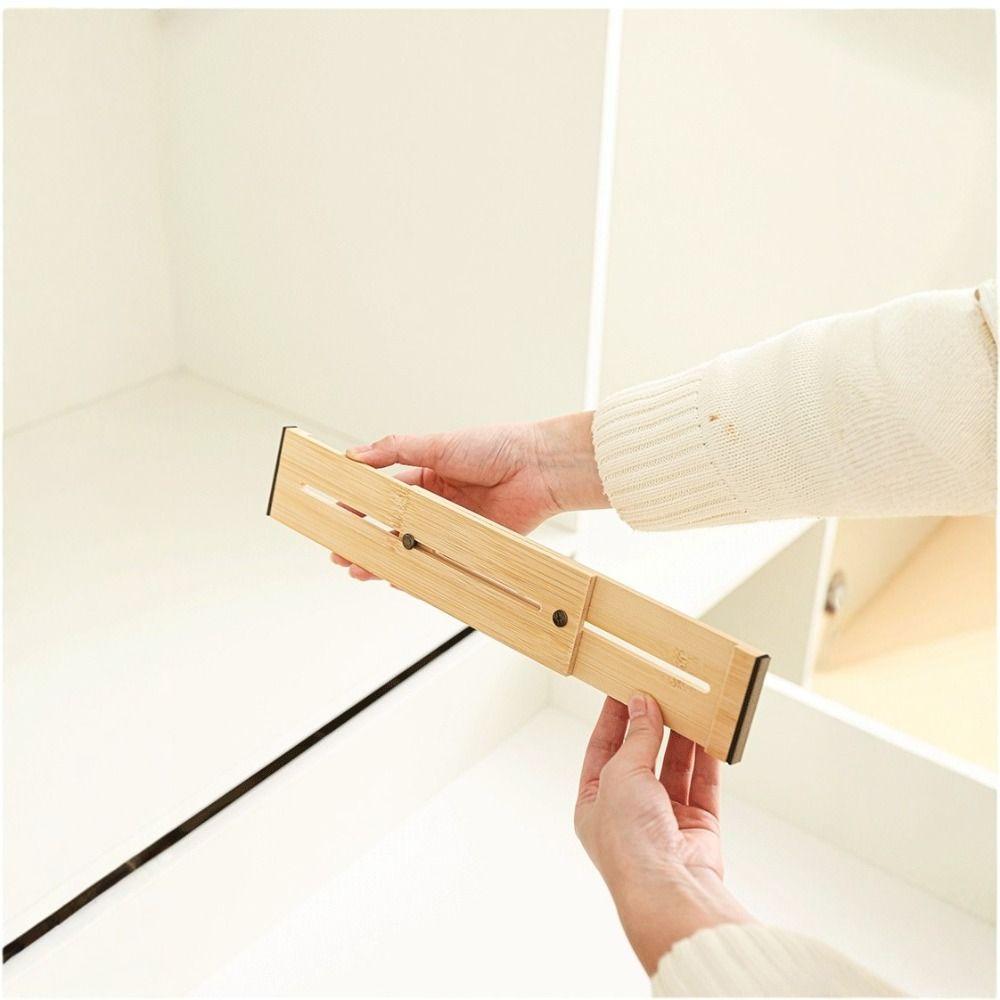 Creative Expandable Drawer Separators Secure Fit Cabinet Storage Partition Divider  Bedroom Dresser
