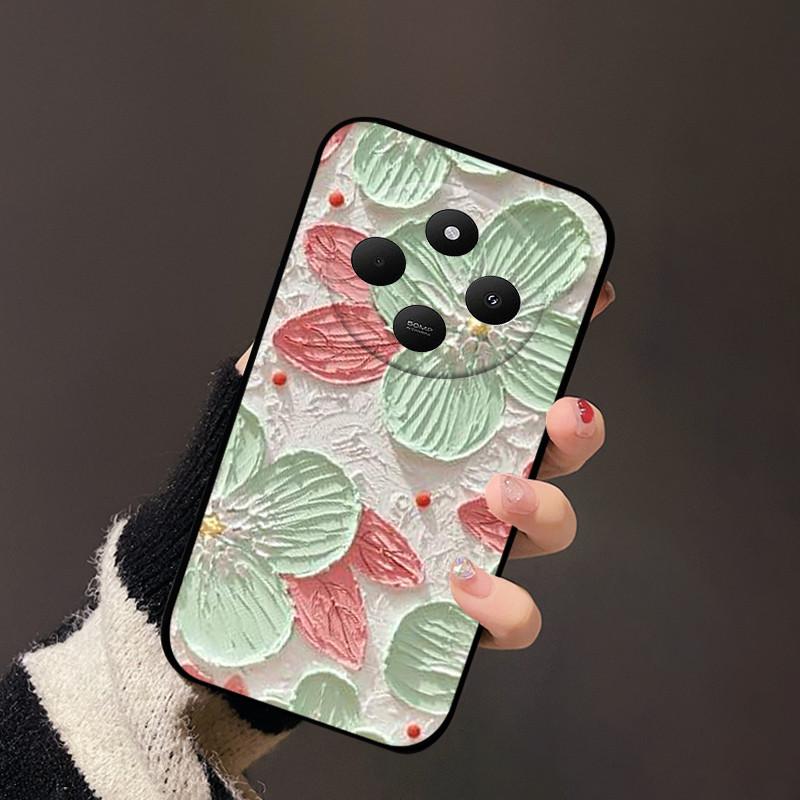 Для Redmi 14C 4G Мягкий Чехол 14R Стильный Мультяшный Расписной ТПУ Силиконовый Чехол для Телефона Для Xiaomi Poco C75 4G 5G Ударопрочный Coque Чехлы