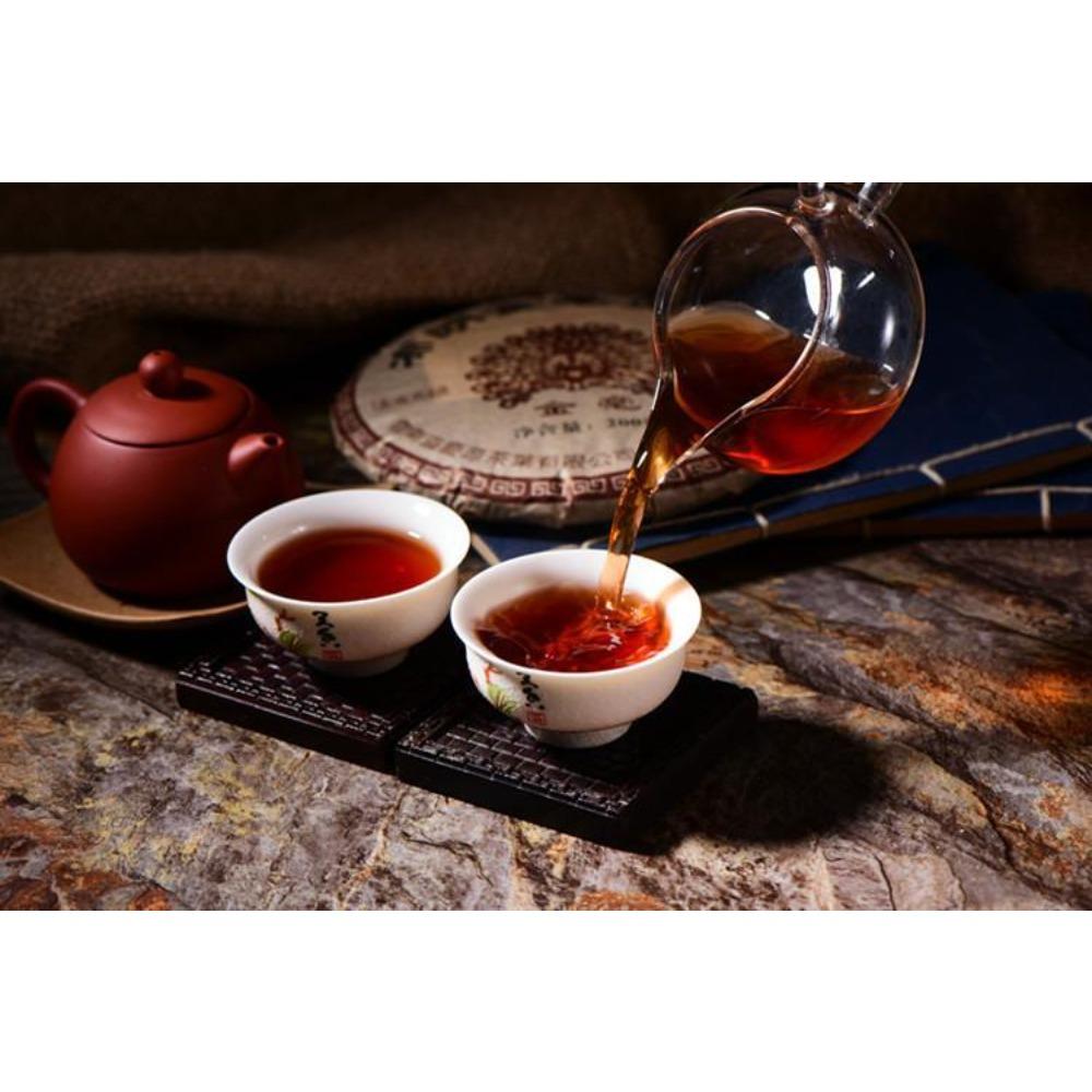 Юньнаньский чай Пуэр 200 г Созревший Чайный Блин Jinmao Gong Cha Старое Дерево Ферментированный Английский: Юньнань Пуэр 200 г Созревший Чайный Блин Jinmao Gong Старое Дерево Ферментированный