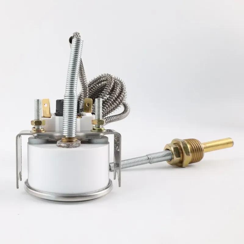 Mechanical Water Temperature Gauge (12V, 2"/52MM) - 40-120℃/100-250℉, Comes with NPT 1/2 Sensor