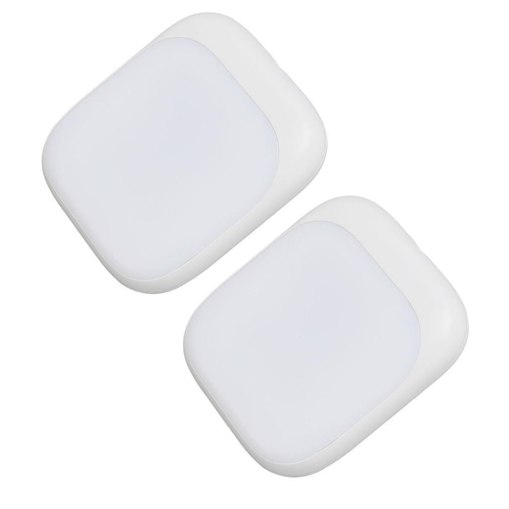 2PCS Plug In Night Light 0.5W Dimmable Dusk To Dawn Sensor Soft Lighting Small Night Light 220‑240V