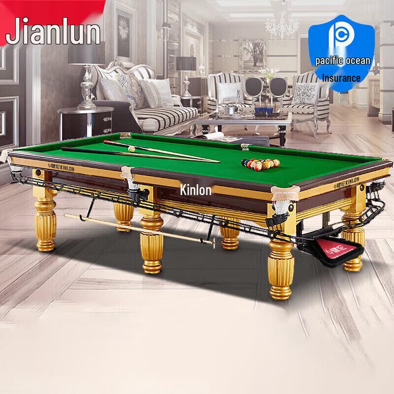 Jianlun Standard Chinese 8-Ball Billiard Table