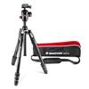Manfrotto BefreeGT Aluminum T Tripod Kit Large Ball Head M Lock System Professional Compatible Leg Diameter 26mm Compact Storage 4-stage MKBFRTA4GT-BH