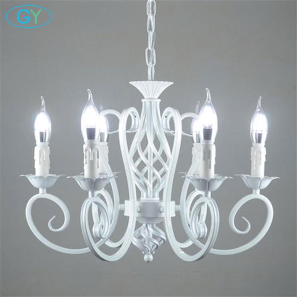 Промышленная люстра из кованого железа на 3, 5, 6 ламп, винтажный подсвечник, ретро, черно-белый подвесной светильник, оптовая продажа