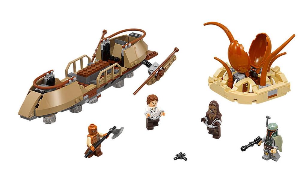 Lego Star Wars Escape From Desert Skiff (75174) - Побег из пустынного скифа