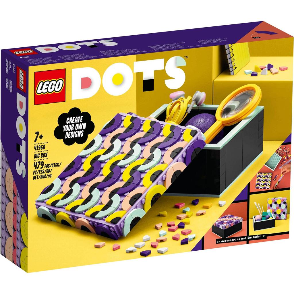 LEGO Dots Multi Box 41960 Игрушечный блок Подарочные украшения Ремесло Мальчики Девочки 7 лет и старше<Deluxe>