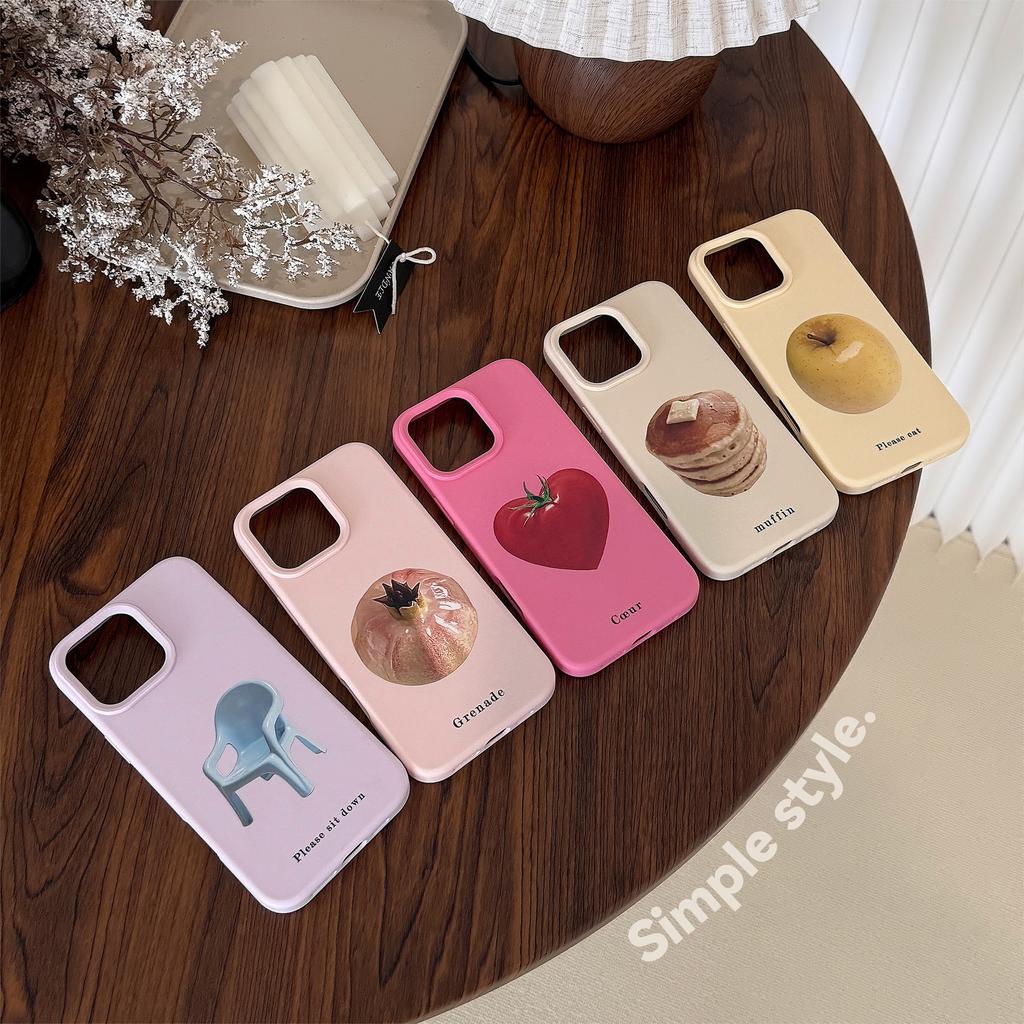 Fruit Suitable for Apple 16pro Max Mobile Phone Case Iphone17 Artistic Personality 14 Silicone 13 Soft 15