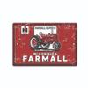 Farmall Tin Sign Metal Tractor Farm USA Vintage Farming NEW Look Decor Made