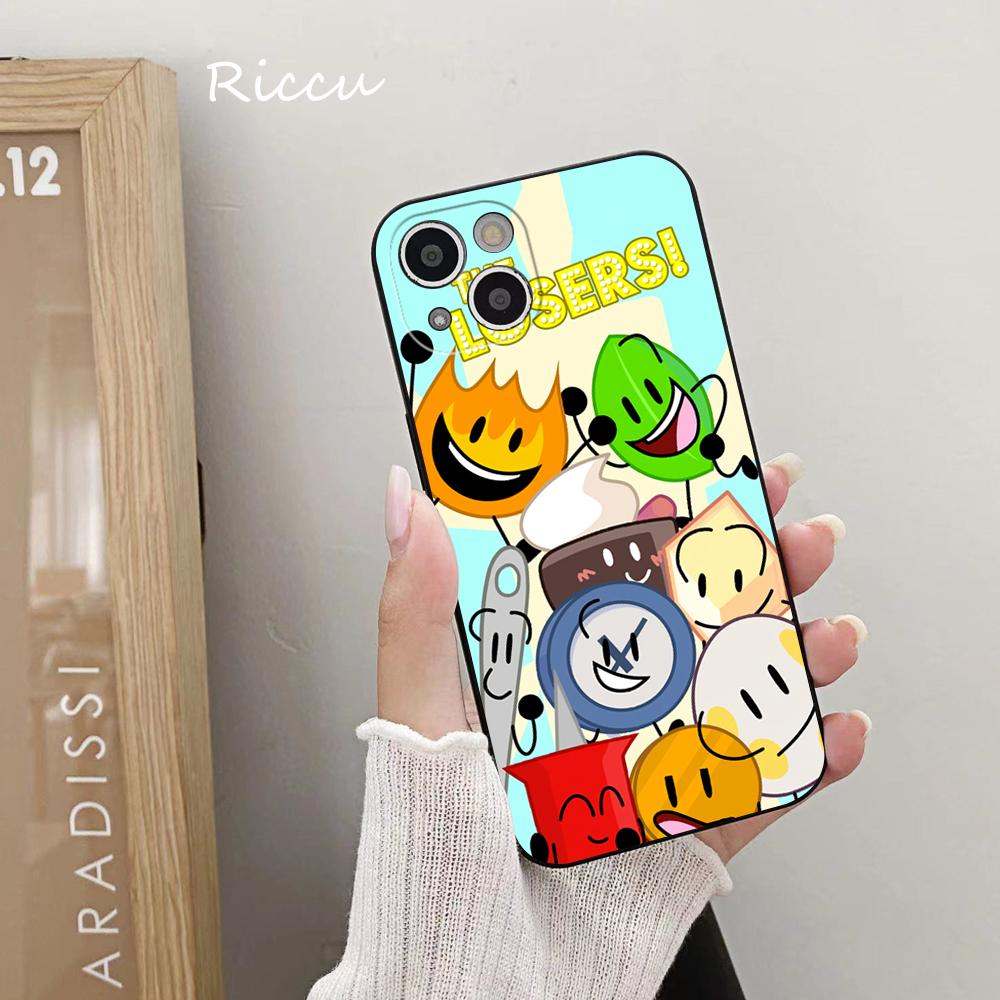 Чехол для телефона Bfdi Poster Battle For Dream Island 14 15 11 12 Pro 8 7 Plus SE Pro 14 MAX 13 MINI XR XS iphone 14, мягкие чехлы для телефонов