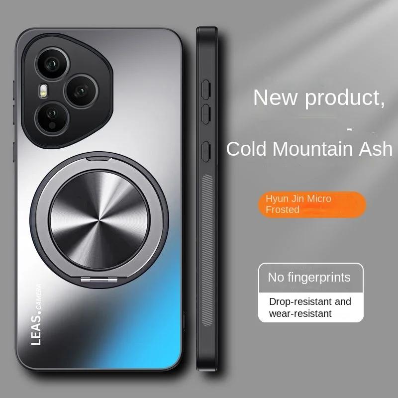 Для Huawei Honor 400 Pro Чехол Твердый Матовый с Кольцом-Подставкой Магнитный Защитный Чехол-Накладка Для Телефона Honor 400 Lite 400Pro