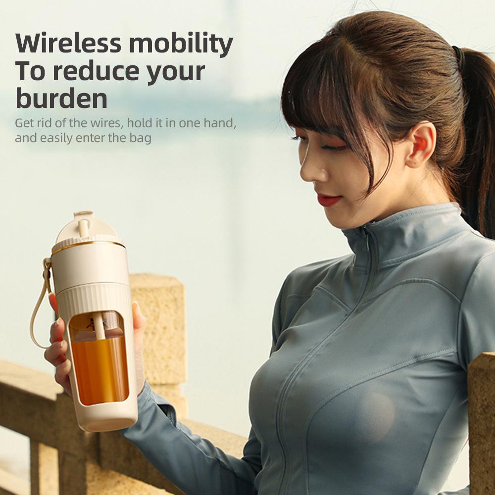 Портативный блендер для коктейлей и смузи с 10 лезвиями и аккумуляторным персональным блендером с USB-аккумулятором