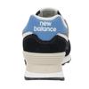 New Balance Кроссовки 574 Черный/Синий Агат U574QRB Ширина D 28,0 см