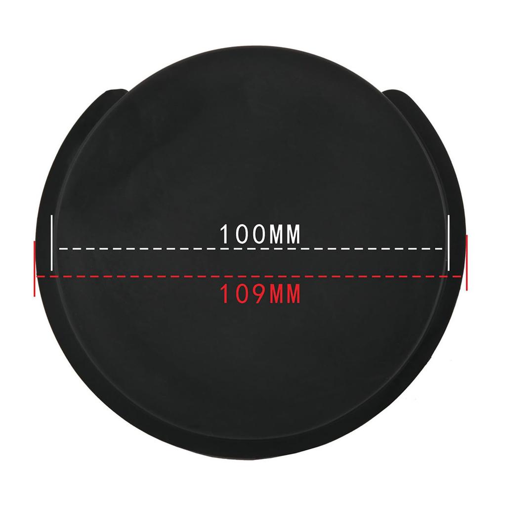 TRkin Hall Guitar Dampener 10 Sound Adjustment Quiet Silence Compatible with Night Practice Acoustic Black (Diameter Cm) Guitar, Etc.