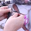 Регулируемые плетеные кожаные ремни шириной 3,5 см, плетеный поясной ремень, классический плетеный ремень, мужской