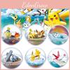 Очаровательные Покемоны 6 шт. Игрушечные модели Покеболов для уникального настольного украшения