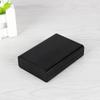 Black Metal Enclosure Box Heat Dissipation Case 80x50x20mm For Wiring Boards And Industrial Automation utilizes Housing